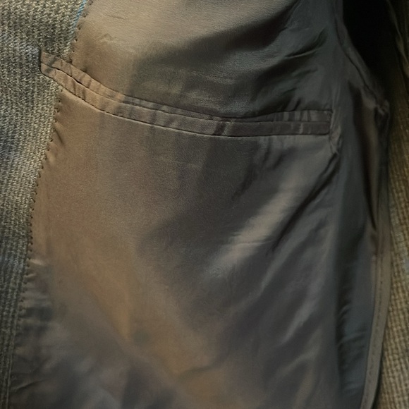 Coppley Windowpane Plaid Sport Coat, 42R - Picture 10 of 12